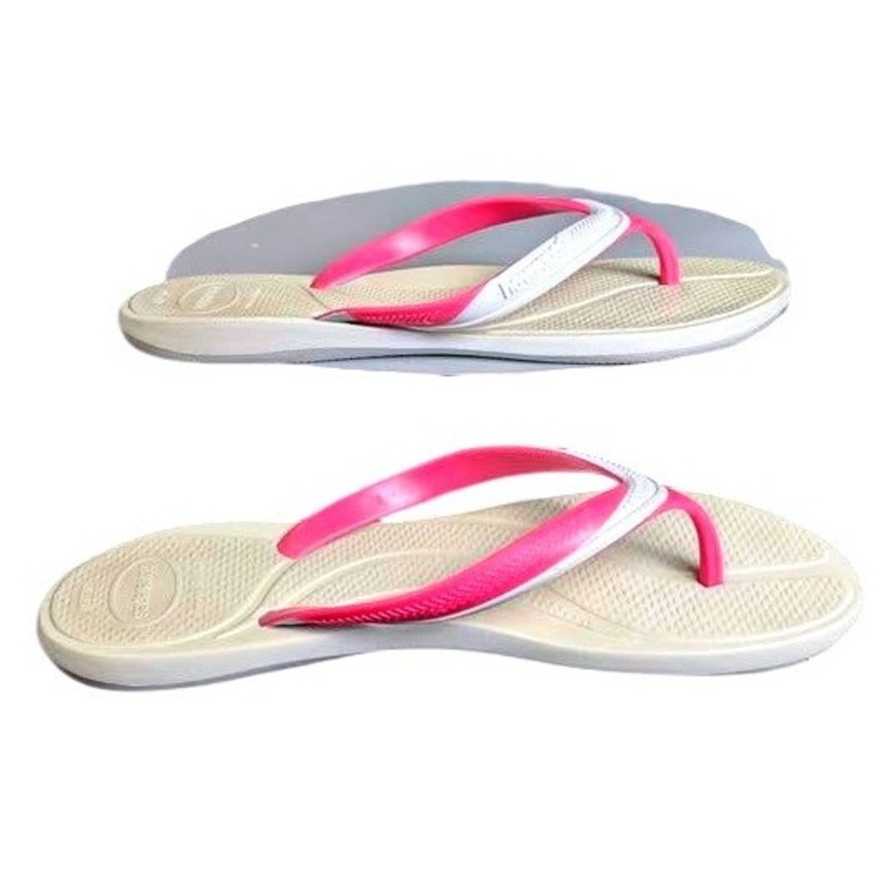 Havaianas Tradi 2.0 Flip Flops Pink Two-Tone Sandal~Women's 13/14- Men 11/12 - Picture 3 of 9